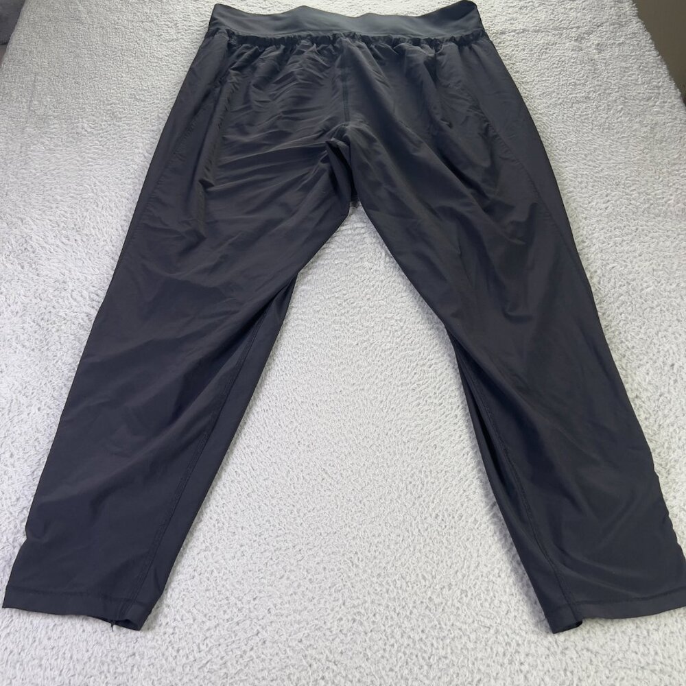 Athleta Spar Pants Womens XL Black Drawstrings Athletic Casual Relaxed Preppy - Picture 2 of 10